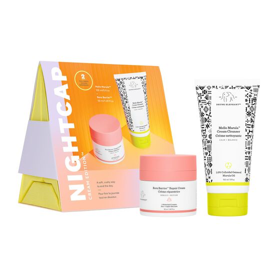 NIGHTCAP: CREAM EDITION - DRUNK ELEPHANT KIT NOTURNO HIDRATA��O E LIMPEZA EM CREME